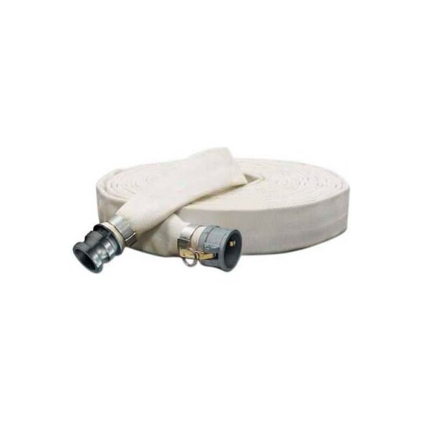 Apache 2" x 25' Mill Wash Down / Discharge Hose Coupled w/ C x E Aluminum Cam & Groove Fittings